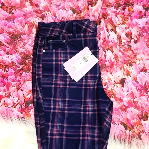 Anthropologie Pants - Anthropologie Avec Les Filles Plaid Purple Pants S